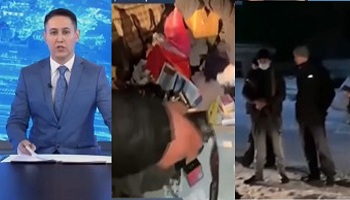 Qazaxıstanda silah daşıyan Ermənistan nömrəli avtomobil saxlanıldı – VİDEO