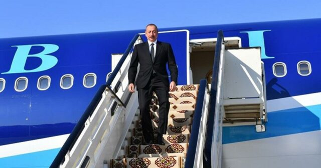 Prezident İlham Əliyevin Ukraynaya işgüzar səfəri başa çatdı