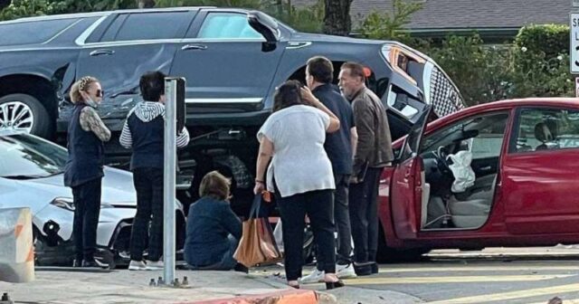 Arnold Şvartsenegger ağır avtomobil qəzasına düşdü (FOTOLAR)