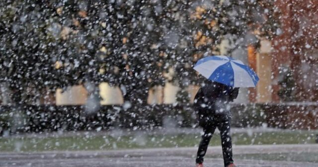 Sumqayıt və Bakıda sulu qar yağıb – Faktiki hava