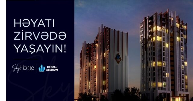 Tbilisi prospektinə 2 dəqiqəlik məsafədə möhtəşəm kompleks – SkyHome!