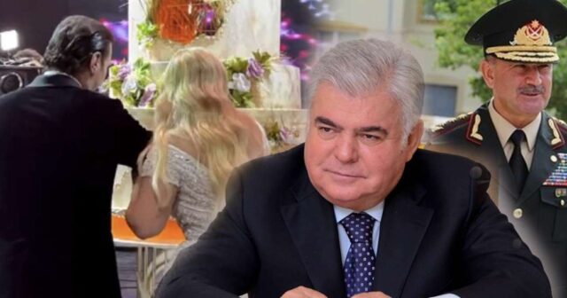 Ziya Məmmədovun qardaşı oğlu görün hansı məmurla qohum oldu – Dəbdəbəli toydan görüntülər (VİDEO)
