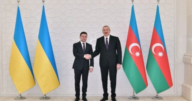 Zelenski İlham Əliyevə təşəkkür edib