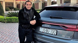 Manaf Ağayevin “Maybach”ı cərimə meydançasında (VİDEO)