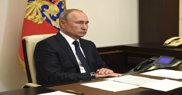 Putinin müharibənin başlaması ilə bağlı video bəyanatı ayın 21-də yazılıbmış