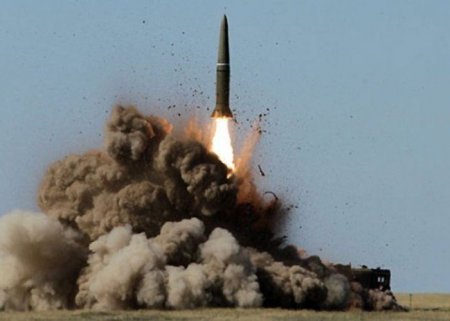 Rusiya Donetskə “İsgəndər” raketi atdı – GÖYDƏ VURULDU