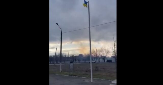Ukrayna Nikolayev hərbi aerodromuna nəzarəti bərpa edib-VİDEO