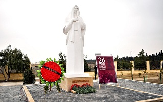Şirvanda Xocalı qurbanları anıldı – Fotolar