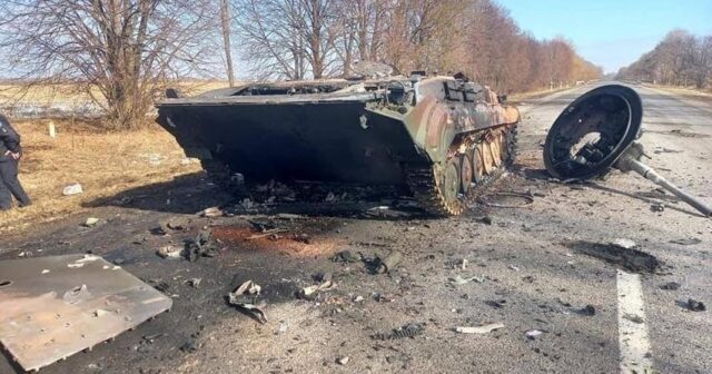 Ukrayna ordusu Qostomeli geri alıb – Rusiyanın onlarla hərbçisi həlak olub (FOTOLAR)