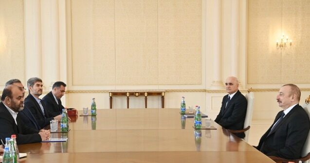 Prezident iranlı naziri qəbul etdi – Foto