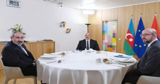 Brüsseldə İlham Əliyev və Nikol Paşinyan arasında görüş başladı