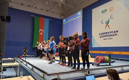 Ağırlıqqaldırma üzrə Azərbaycan çempionatı start götürüb