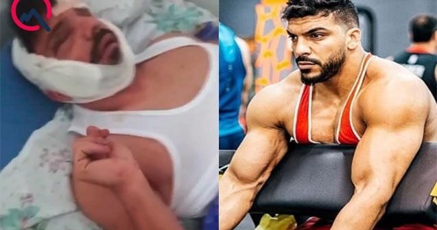 Partlayışda ağır yaralanan çempionun son halı – FOTO