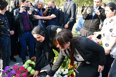 Şirvanda  Vətən müharibəsi şəhidi Cəfərov Yusif Mübariz oğlunun doğum günü qeyd olunub