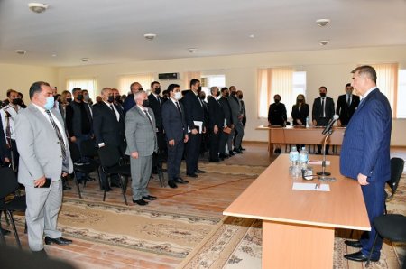 Şirvan şəhərində vətəndaşlarla növbəti səyyar görüş keçirilib