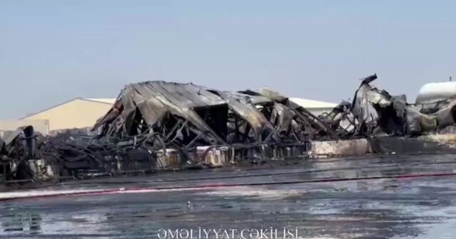 “Azərsun Sənaye Parkı” yanğından sonra… – VİDEO