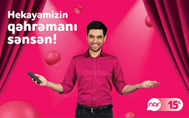 “Nar” 15 illiyi münasibətilə hədiyyəli yarışlara davam edir!
