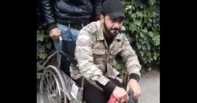 Özünü qazi kimi təqdim edən dilənçi saxlanıldı-VİDEO