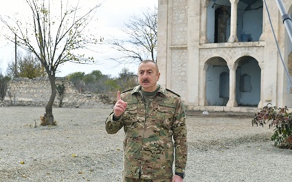 İlham Əliyev Sarkisyan-Köçaryan cütlüyünə: “Niyə qaçmısınız dovşan kimi?”