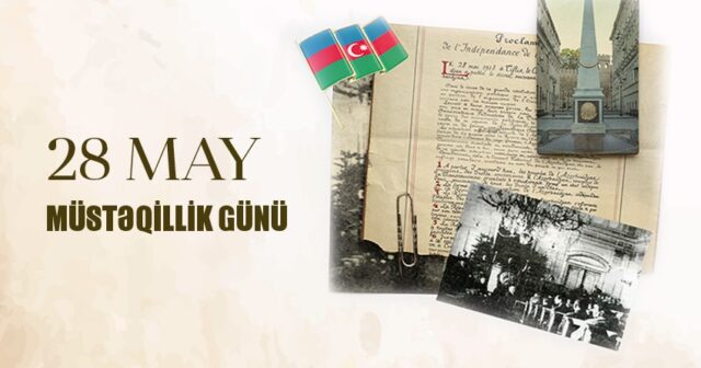 Azərbaycanda Müstəqillik Günüdür