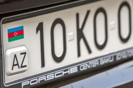 Azərbaycanda 100 min manata maşın nömrəsi satılır – FOTO