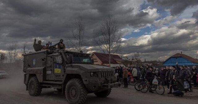 Ukrayna ordusunun batalyonu Xarkovda Rusiya ilə sərhədə çatıb-FOTO