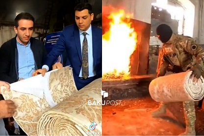 Azərbaycanda xalçalara hopdurulmuş narkotik aşkarlandı – VİDEO