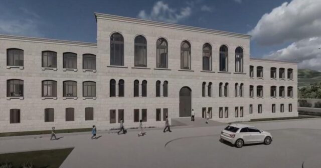 Şuşa Real Məktəbinin bərpadan sonra necə olacağı açıqlanıb – VİDEO