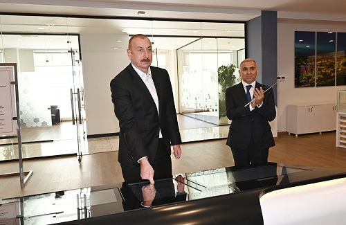 Prezident açılışda iştirak etdi – FOTOLAR