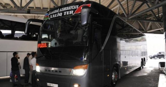 Bakıdan Füzuliyə ilk müntəzəm avtobus reysi açılıb