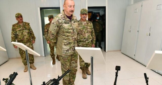 İlham Əliyev Kəlbəcərdə “N” saylı hərbi hissənin açılışında iştirak edib