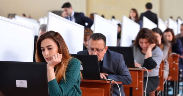 Dövlət qulluğuna qəbul imtahanlarının nəticələri elan olundu