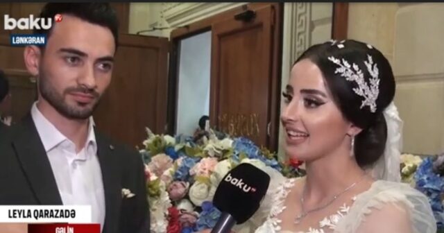 Videoları ilə məşhurlaşan müəllimin toyu oldu – VİDEO