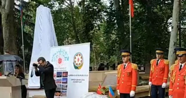Gəncədə Qafqaz İslam Ordusunun xatirəsinə ucadılan abidənin açılışı olub – FOTO
