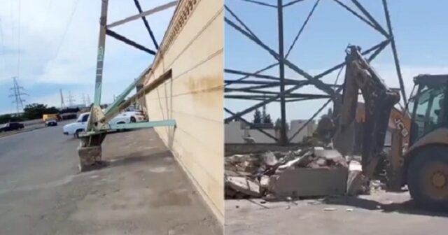 Məşhur restoranın hasarı bu görüntüyə görə söküldü – VİDEO
