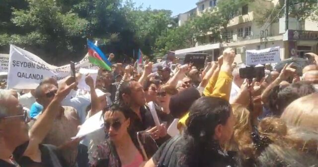 “Tərtər işi”ndə zərərçəkən ailələr ETİRAZ EDİR – “Xanlar Vəliyev istefa!” – VİDEO