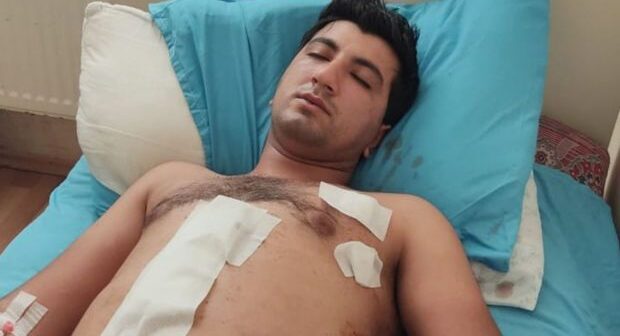 Ağdamda qazi polis şöbəsində bıçaqlanıb