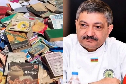 Tahir Əmiraslanov kitablarını buna görə yandırıbmış – Səbəbini açıqladı