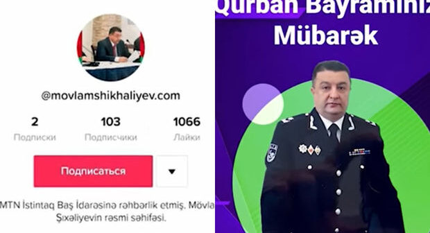 Həbsdə olan general “Tik-Tok” açdı – VİDEO