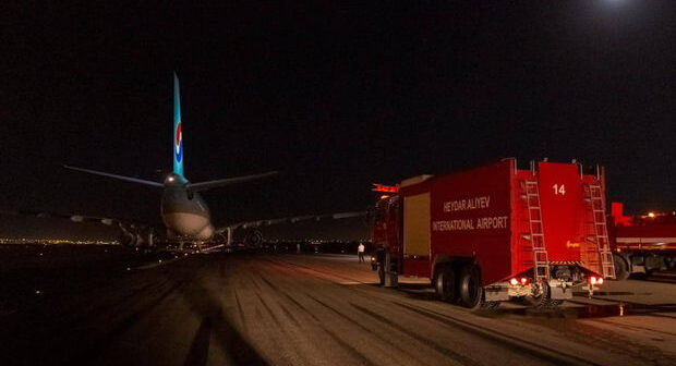 Heydər Əliyev Beynəlxalq Aeroportunda nə baş verib? – Həyəcan siqnalı… – VİDEO