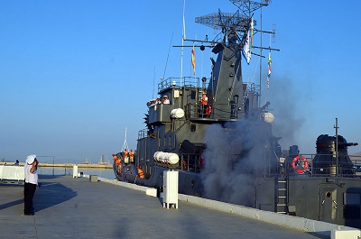 Azərbaycanın hərbi gəmiləri Rusiyada – FOTO