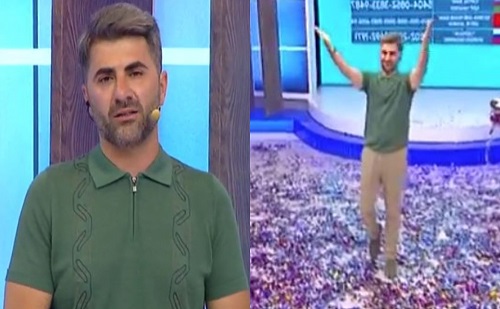 Zaur tamaşaçılarla sağollaşdı