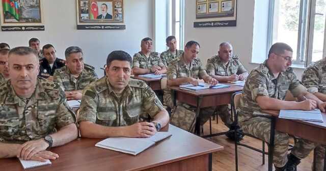 Azərbaycan Ordusunun Mühəndis Qoşunlarında təlim keçirilib-VİDEO