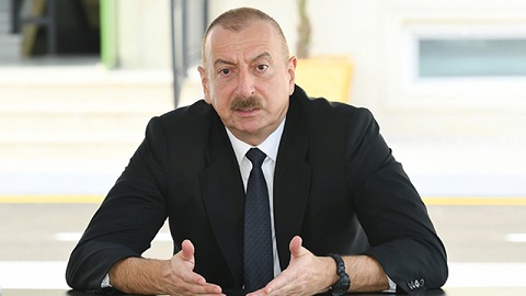 İlham Əliyev Buzovna qayalarından danışdı: “Onların siyahısı var”