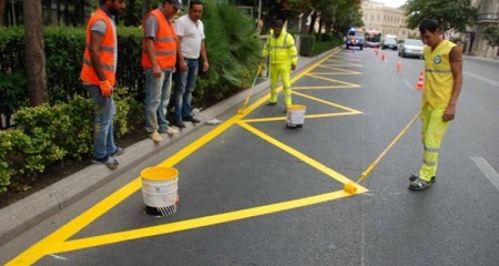 BNA Bakıda yol xəttlənməsinə 7 milyon manatdan çox vəsait xərcləyəcək
