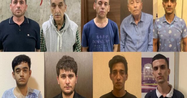 Bakıda narkotiklə bağlı 9 nəfər tutulub -VİDEO