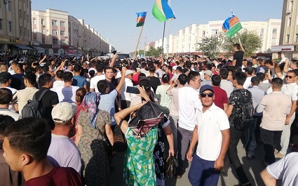 Özbəkistan parlamenti Qaraqalpaqda fövqəladə vəziyyətin tətbiqi haqqında fərmanı təsdiqləyib