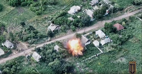 “Azov”da Rusiya ordusuna ağır zərbə: 40-a yaxın hərbçi məhv edildi – VİDEO