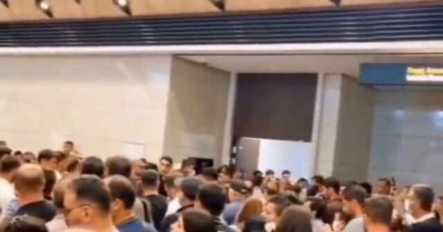 Bakı aeroportunda çətin anlar: minlərlə sərnişin növbədə qaldı – VİDEO
