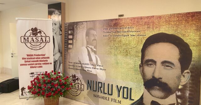 “Nurlu yol” sənədli filminin təqdimatı oldu – FOTOLAR